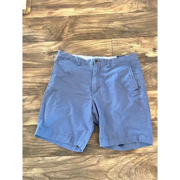 Polo Ralph Lauren Other - Polo Ralph Lauren stretch classic fit Men's 8 Inch Chino shorts Size 35 Blue 496